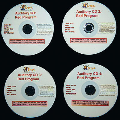 Red Auditory CDs